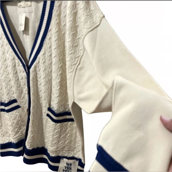 Free People We The Free Varsity Cardi - Picture 5 of 16